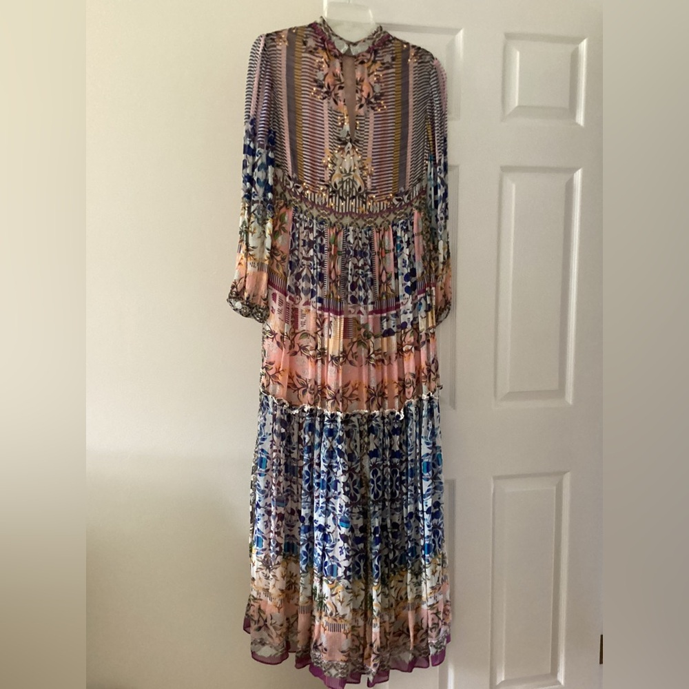 Anthropologie Anastasia Maxi Dress By Bhanuni by Jyoti | Size 10